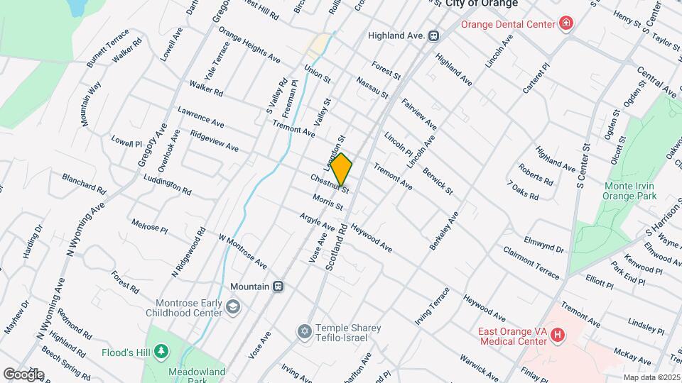 522 Chestnut St, Unit 1 Map and Location Details