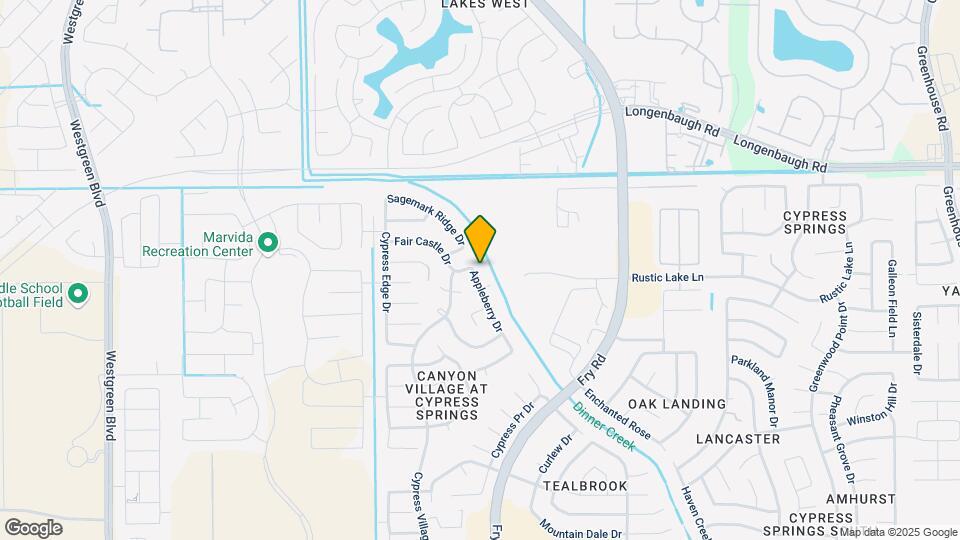 7642 Appleberry Dr Map and Location Details