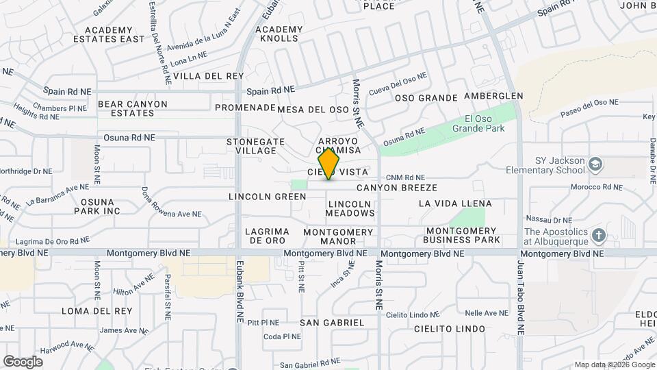 10203 Gutierrez Rd NE Map and Location Details