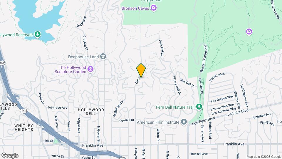 2326 Canyon Dr Map and Location Details