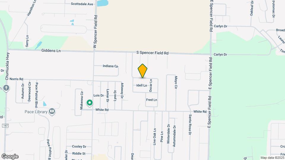 4879 Spencer Oaks Blvd Map and Location Details