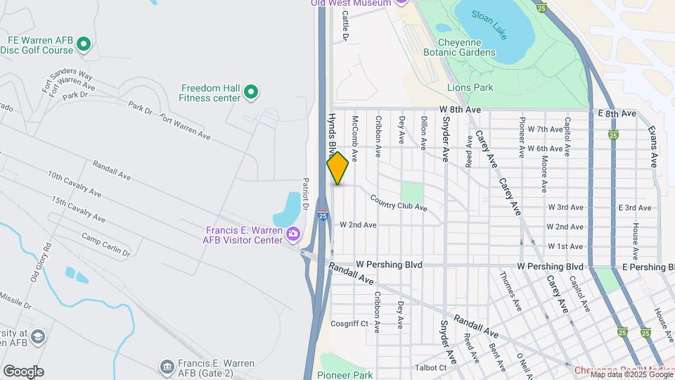 1423 W 4th Ave Map and Location Details