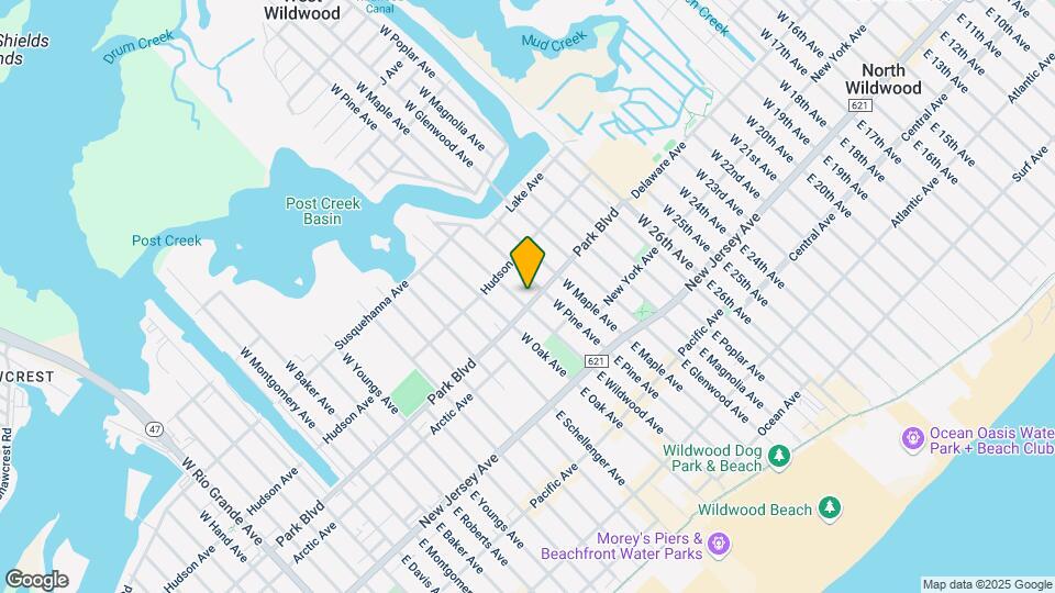 3210 Park Blvd Map and Location Details