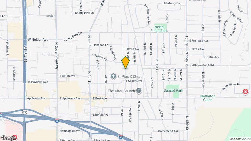 N. N 7th St Map and Location Details