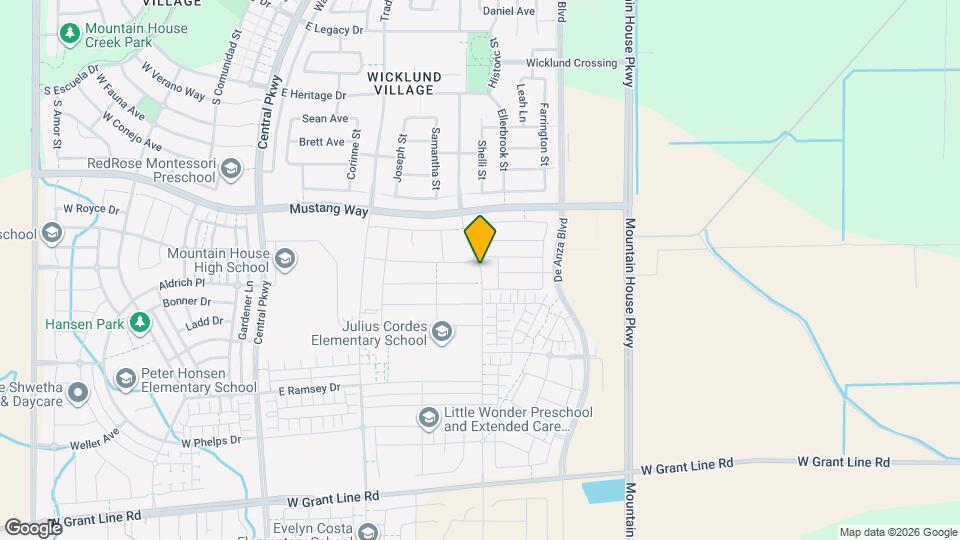 1026 S Prosperity St Map and Location Details