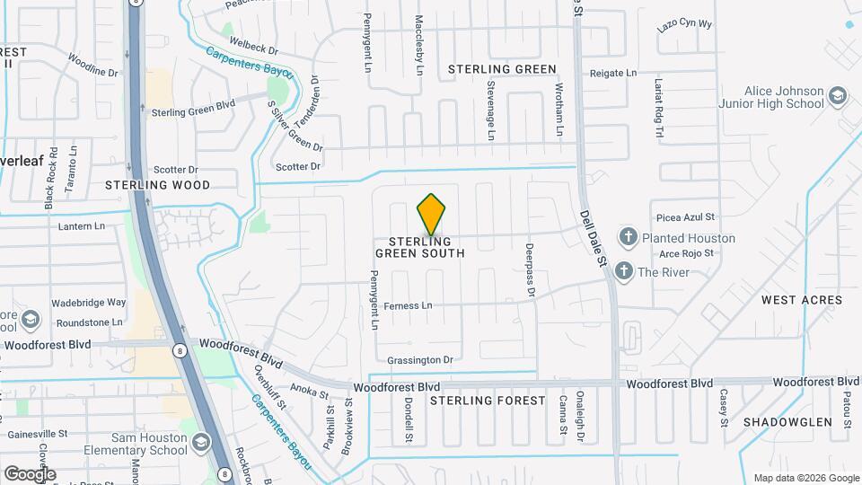 1050 Macclesby Ln Map and Location Details