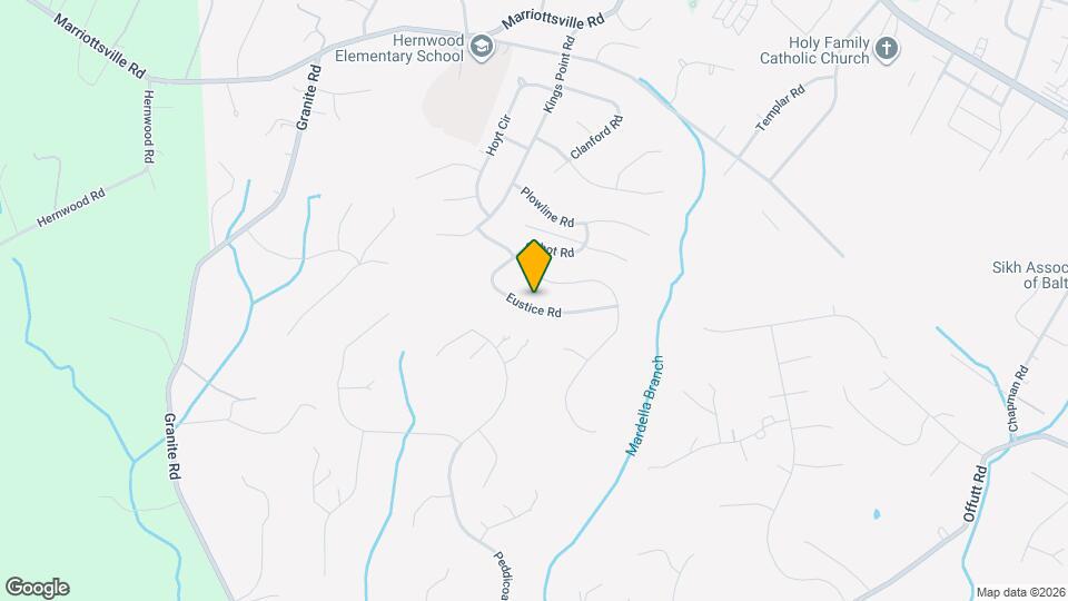 9720 Eustice Rd Mapa y Detalles de la Ubicación