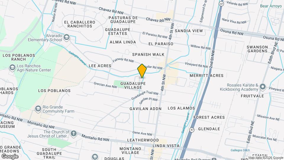 501 Circulo Floretta NW Map and Location Details