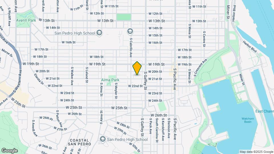 758 W 21st St - NO AVAILABILITY!! Map and Location Details