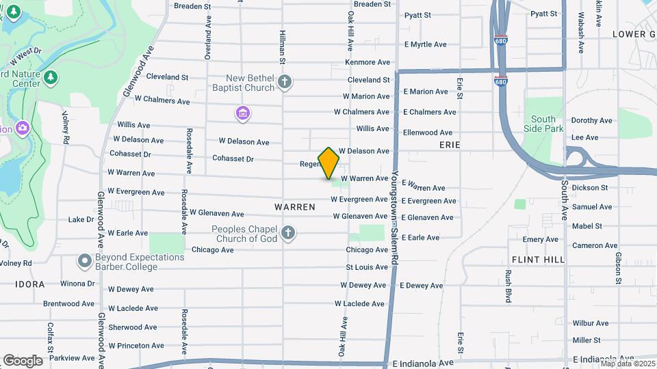 133 W Warren Ave Map and Location Details
