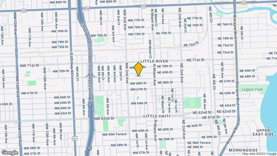 121 NW 68th Ter Map and Location Details