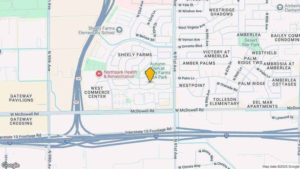 9241 W Berkeley Rd Map and Location Details