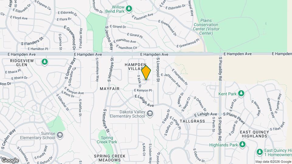 3691 S Lisbon St Map and Location Details