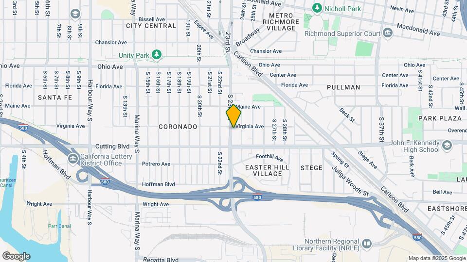 423-425 S 22nd St Map and Location Details