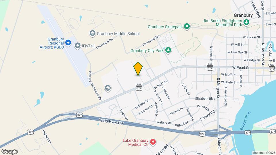 107 N Cherry Ln Map and Location Details