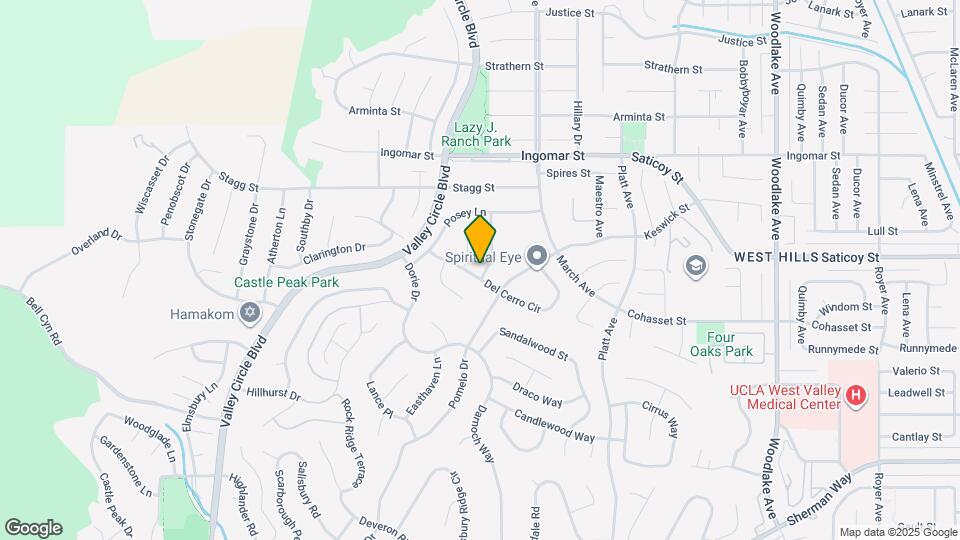 7503 Linley Ln Map and Location Details