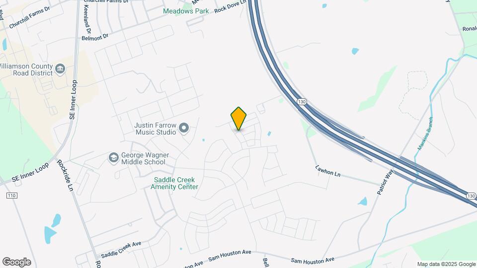 716 Bridle Creek Dr Map and Location Details