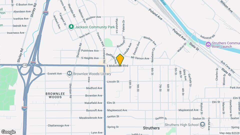 2321 E Midlothian Blvd Map and Location Details