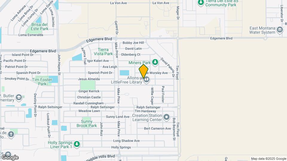 14824 Harry Flournoy Ave Map and Location Details