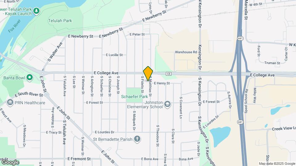 509 S Matthias St Map and Location Details