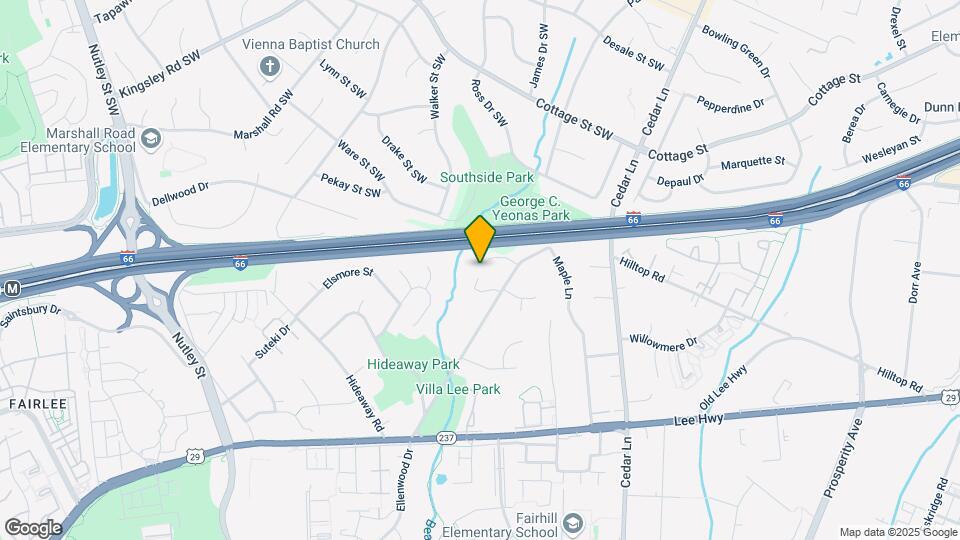 8901 Hargrove Ct Map and Location Details