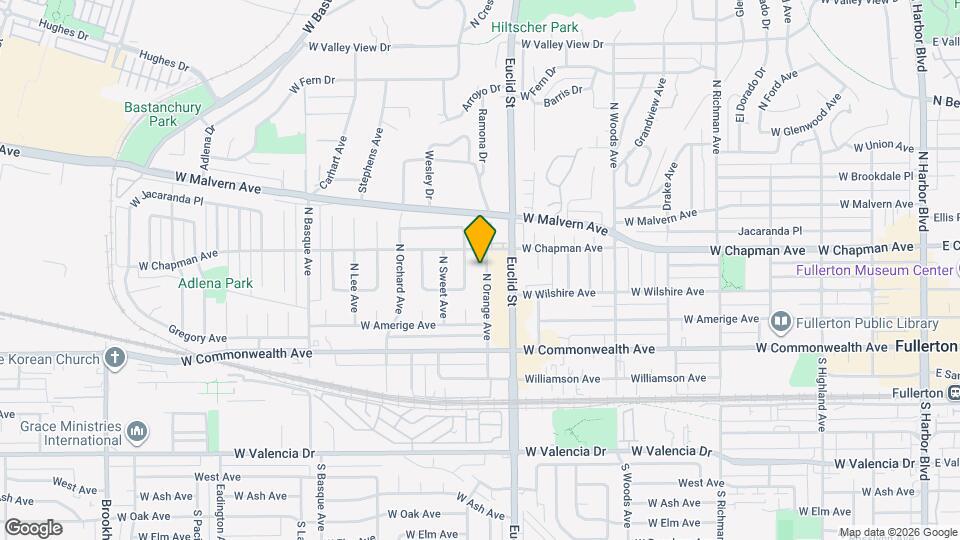 317 N Orange Ave Map and Location Details