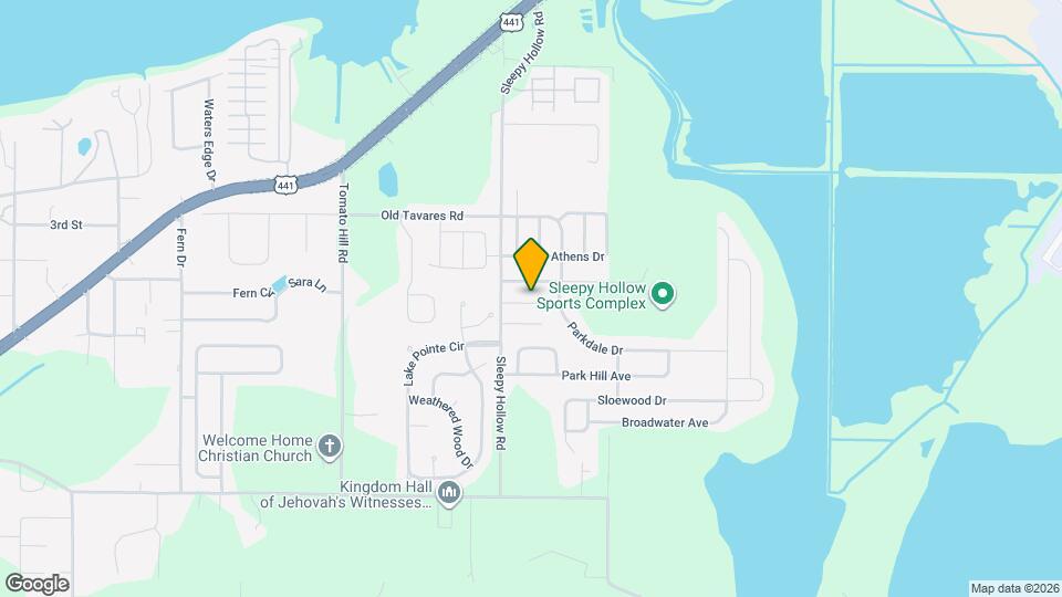 2616 Icabod Ct Map and Location Details