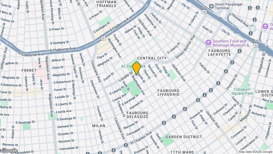 2717 S Liberty St Map and Location Details