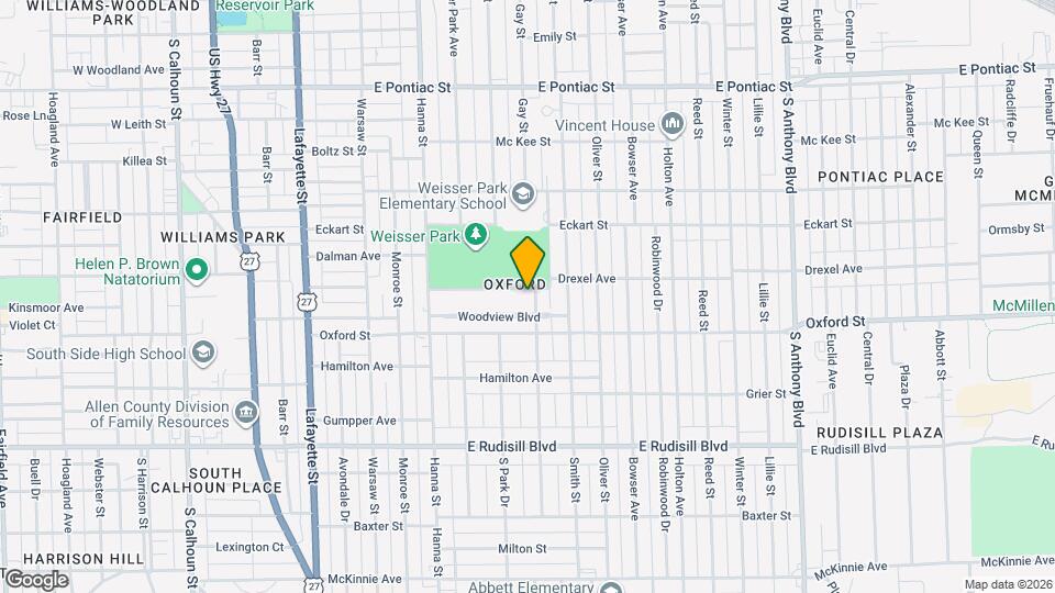 930 Drexel Ave Map and Location Details