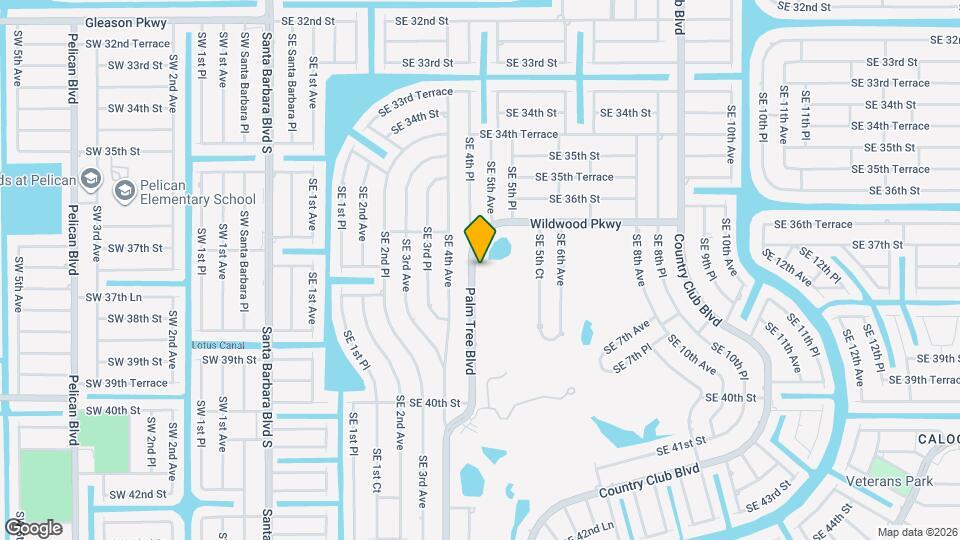 3727 Palm Tree Blvd Map and Location Details