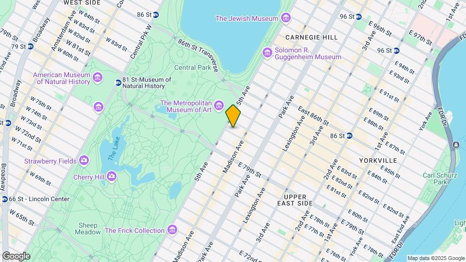 7 E 81st St Map and Location Details