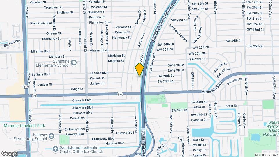 2813 Acapulco Dr Map and Location Details