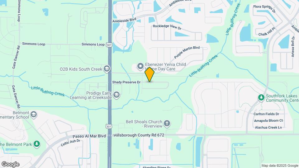 10613 Shady Preserve Dr Map and Location Details