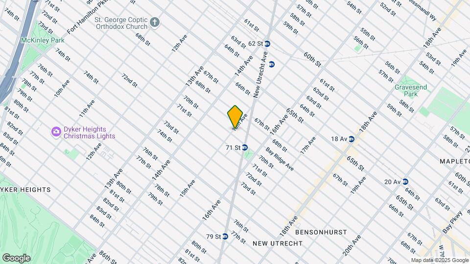6915 15th Ave Map and Location Details