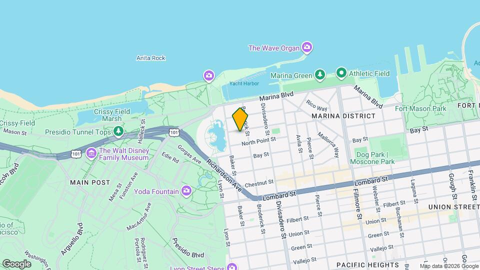 2235 Beach St Mapa y Detalles de la Ubicación