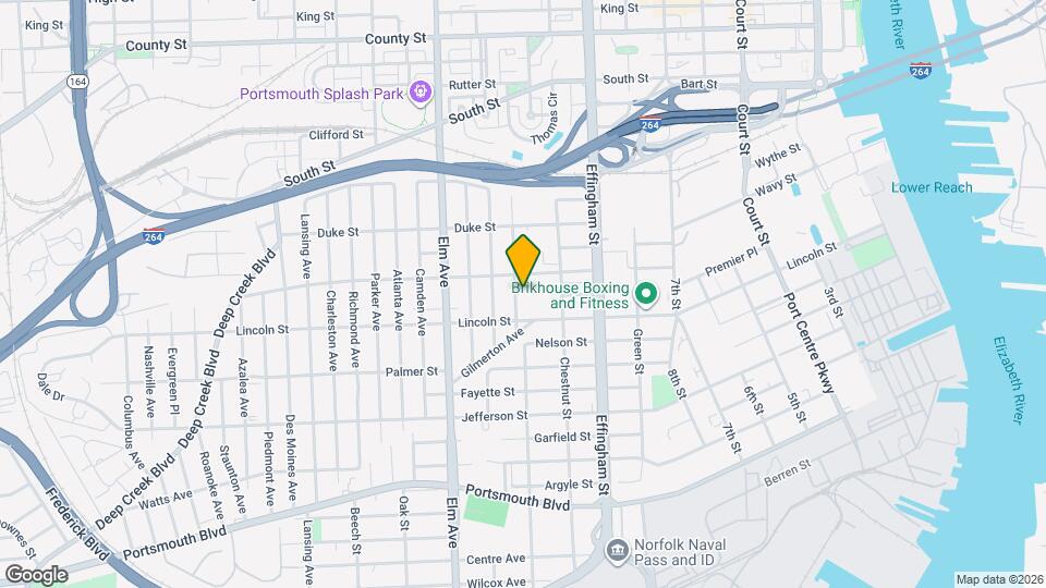 1723 Lasalle Ave Map and Location Details