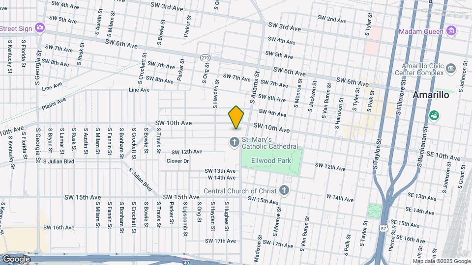 1002 SW 11th Ave Map and Location Details