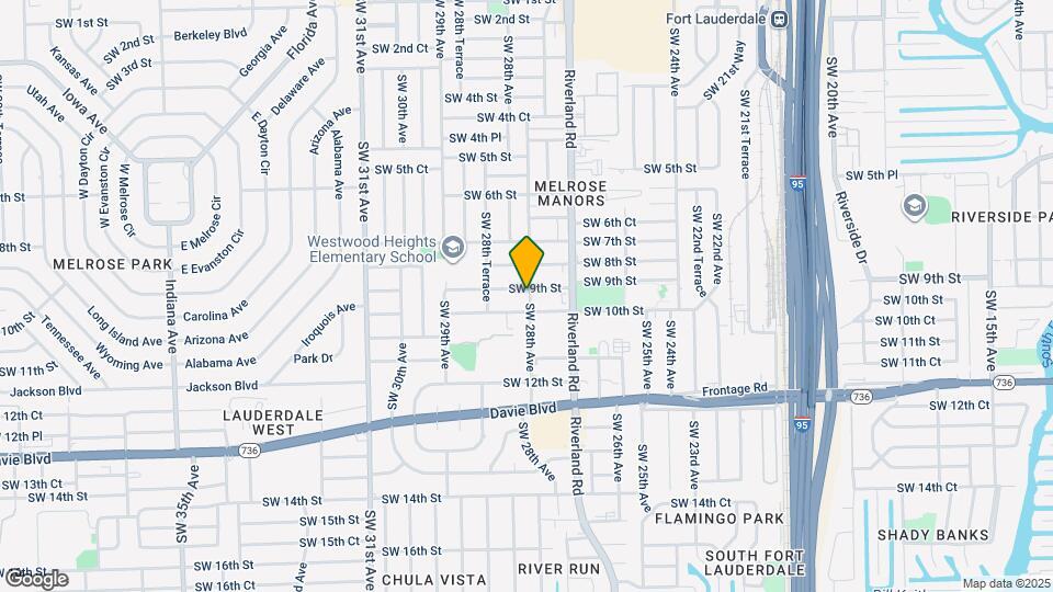 2800 SW 9th St Map and Location Details