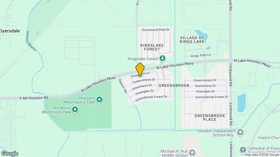 11835 Greencanyon Dr Map and Location Details