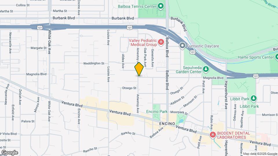 5170 Amestoy Ave Map and Location Details