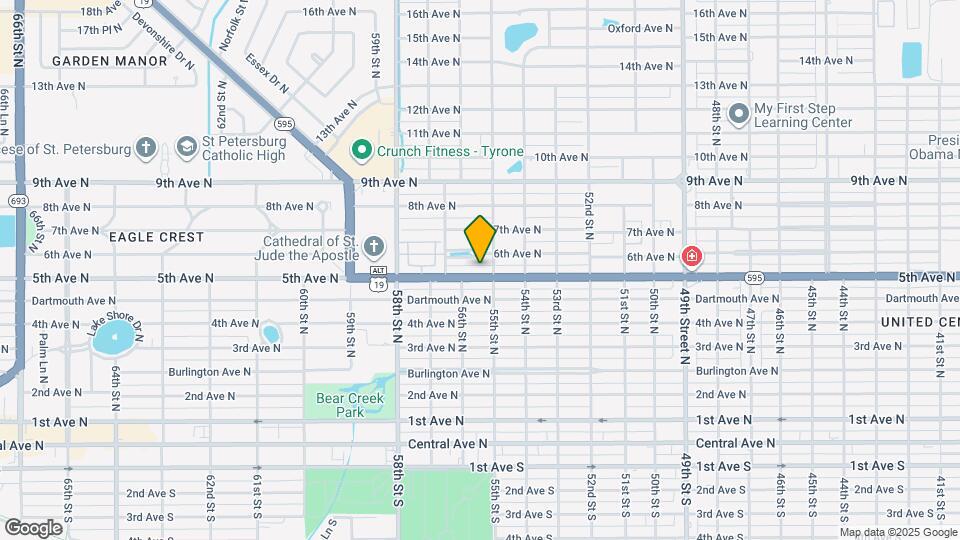 5521 5th Ave N Map and Location Details