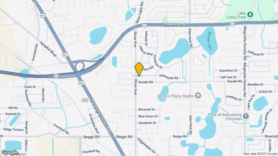 5418 Ashmeade Rd Mapa y Detalles de la Ubicación