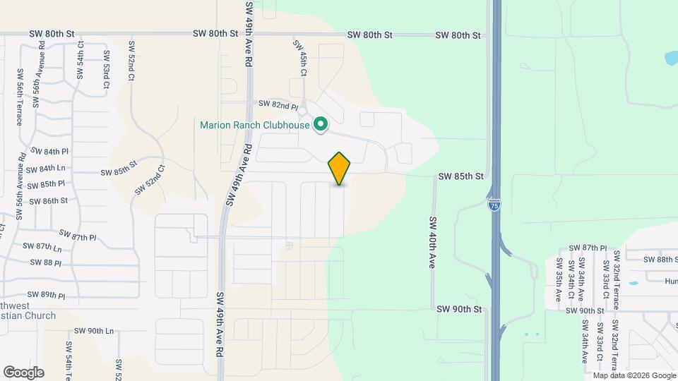 8602 SW 43rd Ter Map and Location Details