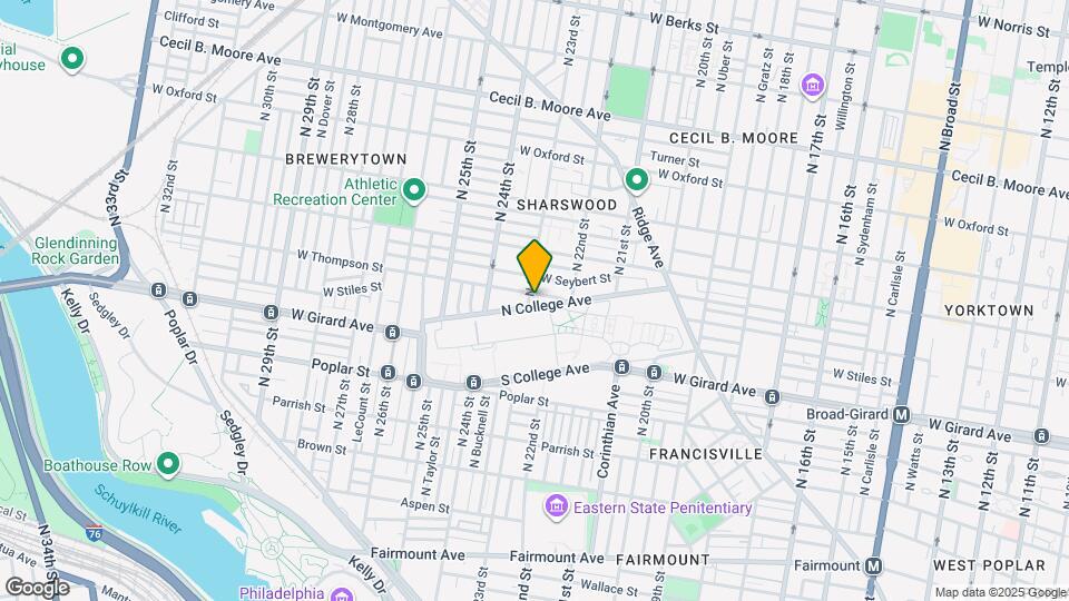 1259 N 23rd St Map and Location Details