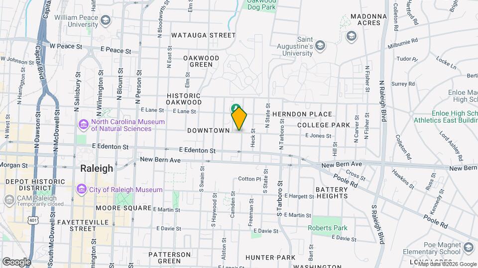 123 Idlewild Ave Map and Location Details