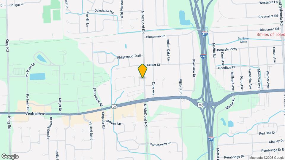 3223 N McCord Rd Map and Location Details