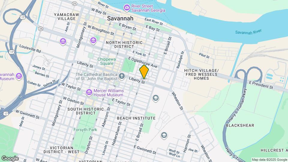 506 Liberty St Map and Location Details