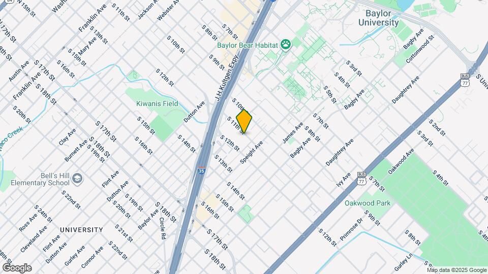 1363 S 11th St Map and Location Details