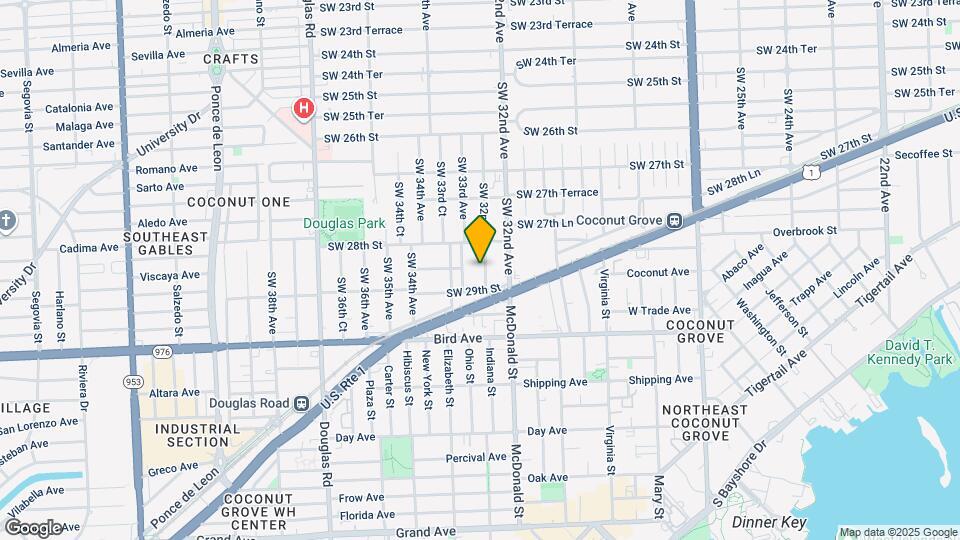 2852 SW 32nd Ct Map and Location Details