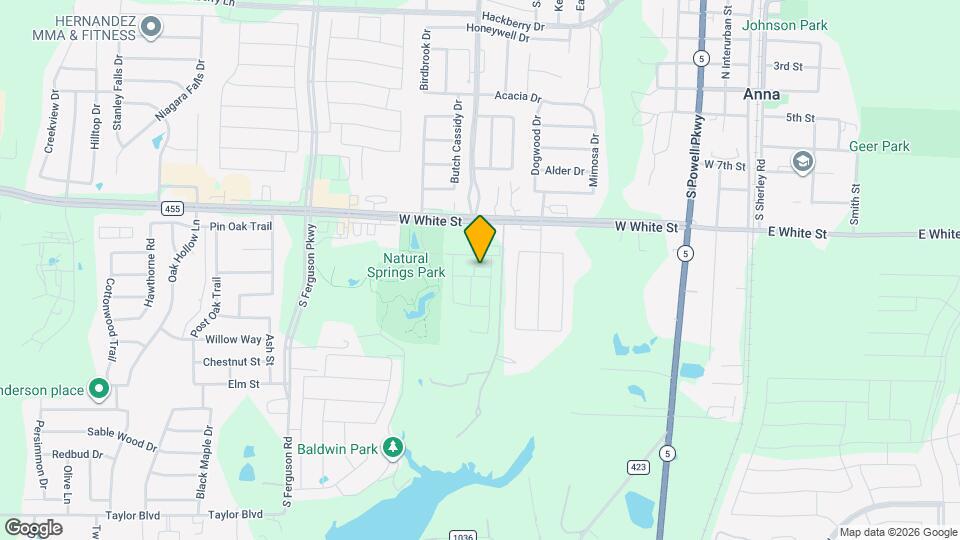 1020 Oliver Dr Map and Location Details